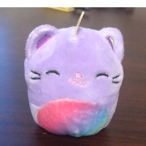 Four mini squishmallows